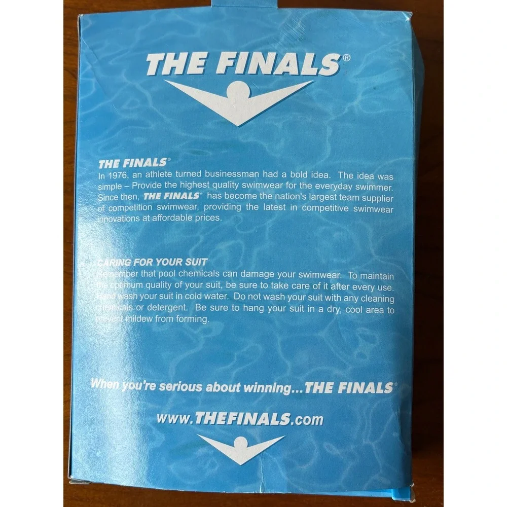 The Finals Radical Foil‎ Flutterback Swimsuit Multi Color Psychedelic XS 32 NWT